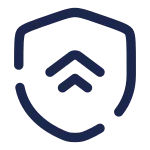 Shield Up SVG Icon